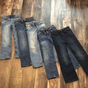 Lot of 5 pairs Cat and Jack Jeans Size 7